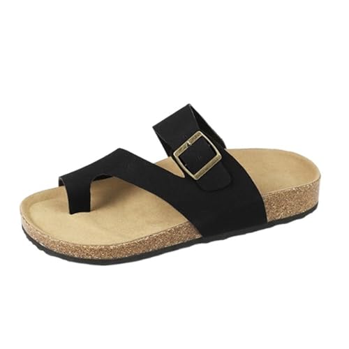 Yytcsjz Bequeme Herren-Sandalen Zur Ballenzehen-Korrektur Und Rutschfester Outdoor-Sandale, Atmungsaktive Sommer-Flip-Flops Mit Verstellbarem Metallschnallenriemen(Black,39 EU) Yytcsjz Bequeme Herren-Sandalen Zur Ballenzehen-Korrektur Und Rutschfester Outdoor-Sandale, Atmungsaktive Sommer-Flip-Flops Mit Verstellbarem Metallschnallenriemen(Black,39 EU) von Yytcsjz