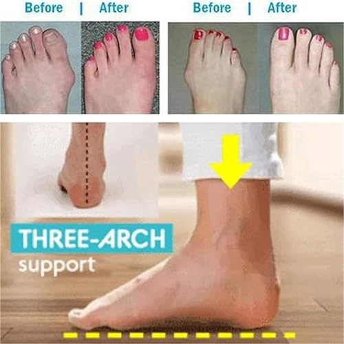 Orthopädische Herren-Sandalen, Sommer-Sandalen Mit Verstellbarer Sohle Und Farbblockdesign Für Ballenzehen, Lässige Outdoor-Flip-Flops Mit Offener Zehenpartie(Black,45 EU) von Yytcsjz