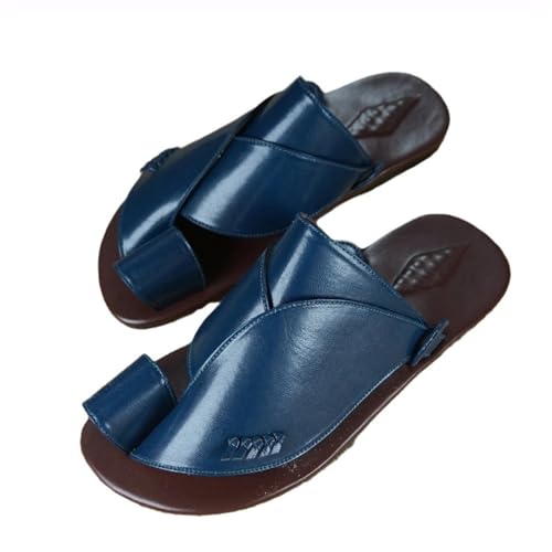 Orthopädische Herrensandalen, rutschfeste, Orthopädische Herren-Sandalen Für Den Strand Und Den Außenbereich Bei Ballenzehen, Bequeme Flip-Flops Mit Clip-Toe-Zehenkorrektur, Für Zehen(Blue,44 EU) Orthopädische Herrensandalen, rutschfeste, Orthopädische Herren-Sandalen Für Den Strand Und Den Außenbereich Bei Ballenzehen, Bequeme Flip-Flops Mit Clip-Toe-Zehenkorrektur, Für Zehen(Blue,44 EU) von Yytcsjz