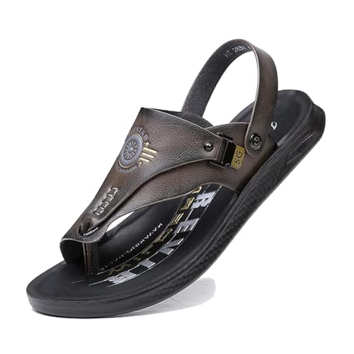 Outdoor-Sandalen Für Herren, rutschfeste Orthopädische Sommersandalen Mit Fußgewölbeunterstützung Zur Korrektur Von Ballenzehen, wasserdichte Sportliche Outdoor-Zehentrenner, Valgus(Gris,41 EU) von Yytcsjz