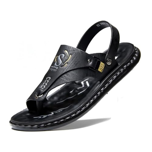 Sommer-Sandalen Gegen Ballenzehen, Bequeme Weiche rutschfeste Und Atmungsaktive Orthopädische Sandalen Für Herren Mit Fußgewölbeunterstützung, Flache Hausschuhe Korrektur Ballenzehen(Black,38 EU) Sommer-Sandalen Gegen Ballenzehen, Bequeme Weiche rutschfeste Und Atmungsaktive Orthopädische Sandalen Für Herren Mit Fußgewölbeunterstützung, Flache Hausschuhe Korrektur Ballenzehen(Black,38 EU) von Yytcsjz