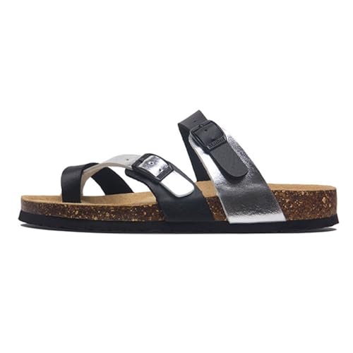 Yytcsjz Orthopädische Herren-Sandalen, Flache Atmungsaktive Sommer-Sandalen Mit Farbblock-Design Zur Korrektur Von Ballenzehen, Orthopädische Flip-Flops Clip-Zehenteil Metallschnallenriemen(A,41 EU) Yytcsjz Orthopädische Herren-Sandalen, Flache Atmungsaktive Sommer-Sandalen Mit Farbblock-Design Zur Korrektur Von Ballenzehen, Orthopädische Flip-Flops Clip-Zehenteil Metallschnallenriemen(A,41 EU) von Yytcsjz