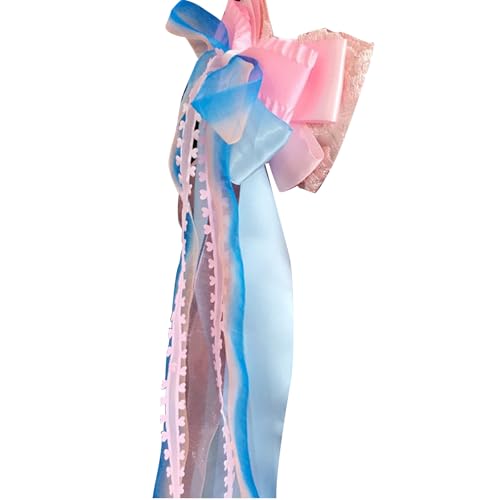 Charme Bögen Form Haarclip Weiche Polyester Haarnadel Frauen Verstellbare Haarnadel Für Musikfestivals von Yzdysg