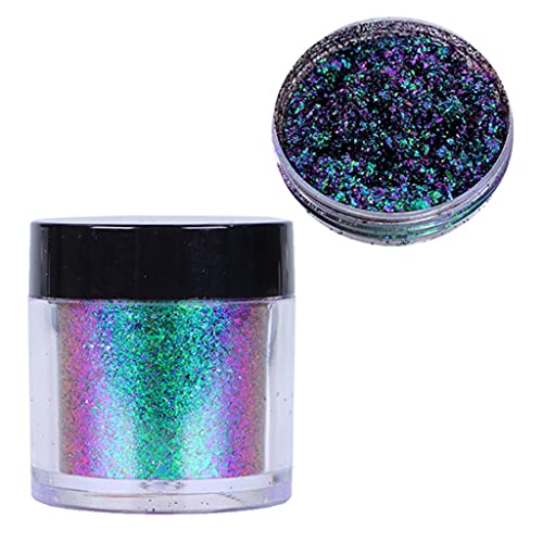 Für Kreative Nagelpulver Nagelkunst Pigment Regenbogen Für Pulver Party Lidschatten Make Up Körper Dekoratives Pigment von Yzdysg