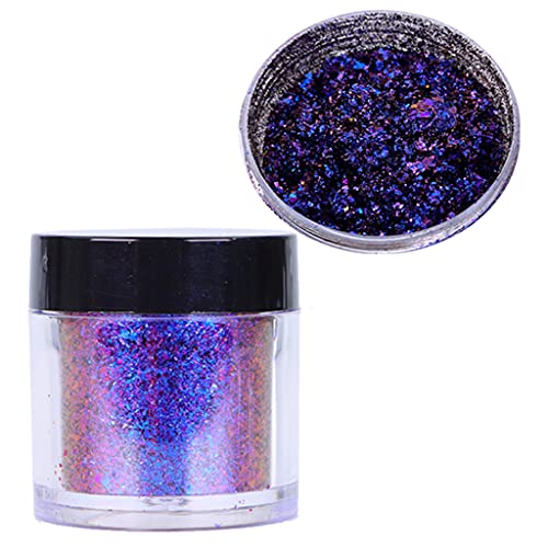 Für Kreative Nagelpulver Nagelkunst Pigment Regenbogen Für Pulver Party Lidschatten Make Up Körper Dekoratives Pigment von Yzdysg