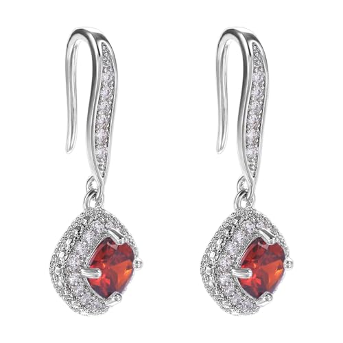 Quadratische Zirkonia Ohrringe Geometrische Ohrringe Elegante Dangle Bequem Für Verschiedene Stilparty Geeignet Quadratische Zirkonia Ohrringe Geometrische Ohrringe Elegante Dangle Bequem Für Verschiedene Stilparty Geeignet von Yzdysg