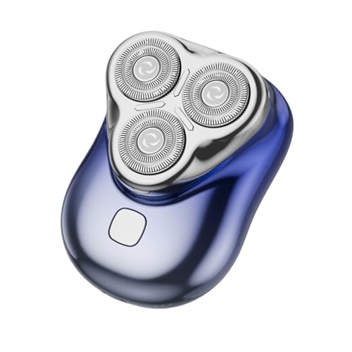 Wiederaufladbarer Elektrorasierer Für Herren Mit 3 Schwebenden Köpfen Multifunktionaler Trimmer Mit ABS Textur Für Gründliche Rasur von Yzdysg