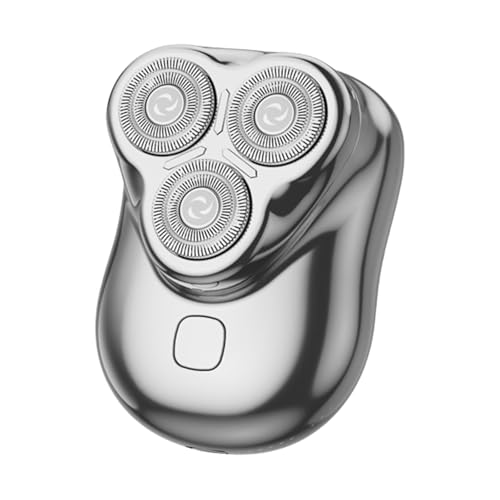 Wiederaufladbarer Elektrorasierer Für Herren Mit 3 Schwebenden Köpfen Multifunktionaler Trimmer Mit ABS Textur Für Gründliche Rasur von Yzdysg