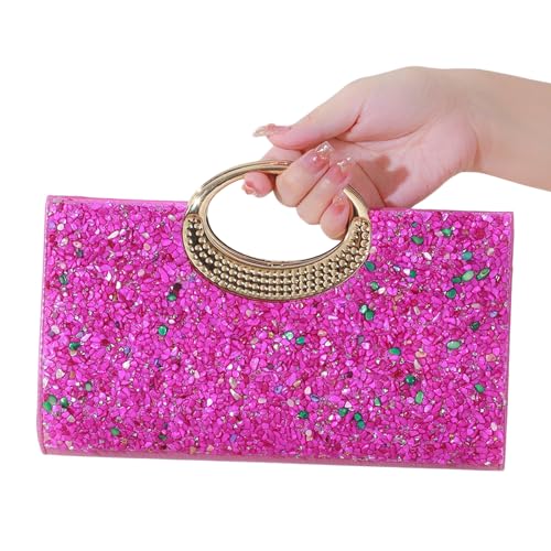Yzdysg Allzugemachte Banketttasche Für Frauen Mädchen Hochzeit Handtasche Strauchsteine Abend Clutches Geldbörse Kette Gurt Schulter Frauen Stilvolle Schulterkette Strasssteine von Yzdysg