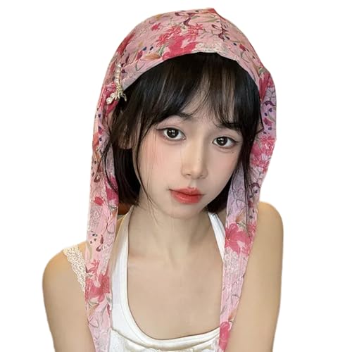 Yzdysg Damen Blumendruck Dreikled Schal Stilvoll Und Komfortable Kopftuch Kopfwickel Kopfbedeckung Stylish Party Hair Accessoire Yzdysg Damen Blumendruck Dreikled Schal Stilvoll Und Komfortable Kopftuch Kopfwickel Kopfbedeckung Stylish Party Hair Accessoire von Yzdysg
