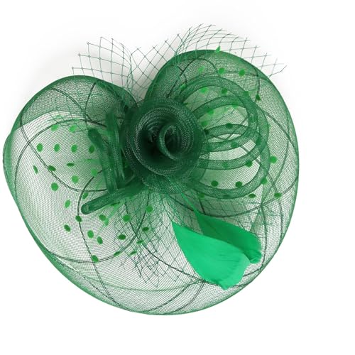 Yzdysg Gefiederte Blumen Faszinator Mit Nonslip Hair Clip Teaparty Kopfbedeckung Für Frauen Besondere Veranstaltung Bachelorette Party Faszinator Für Besondere Veranstaltung von Yzdysg