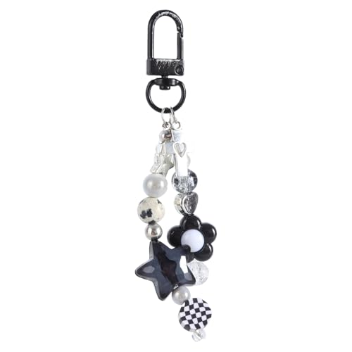 Yzdysg Goth Telefon Charme Anhänger Keychain Süße Sternblumen Handy Kette Gurt Lanyard Für Frauen Bag Kamerazubehör von Yzdysg