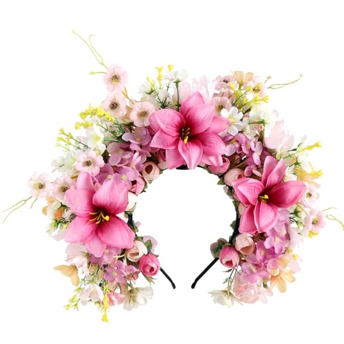 Yzdysg Lifelikes Lilys Haarschmuck Robuste Stoffmaterialien Handwerkskunst Modisches Accessoire Für Die Haarstyling Bedürfnisse Von Frauen von Yzdysg