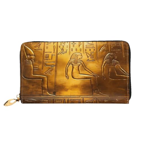 YzgWjBhd Ägypten Hieroglyphen Druck Leder Geldbörse Stilvolle Damen Geldbörse mit Kreditkartenhaltern Geld Organizer YzgWjBhd Ägypten Hieroglyphen Druck Leder Geldbörse Stilvolle Damen Geldbörse mit Kreditkartenhaltern Geld Organizer von YzgWjBhd