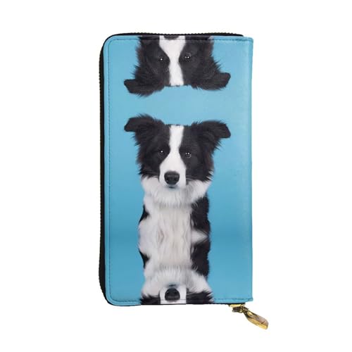 YzgWjBhd Bedruckte Geldbörse für Damen, Border Collie, große Kreditkartenetui, niedlich, mehrere Taschen, lange Geldbörse, Schwarz, Einheitsgröße YzgWjBhd Bedruckte Geldbörse für Damen, Border Collie, große Kreditkartenetui, niedlich, mehrere Taschen, lange Geldbörse, Schwarz, Einheitsgröße von YzgWjBhd