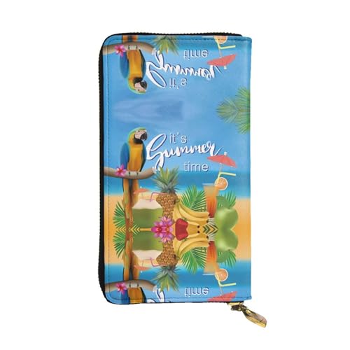 YzgWjBhd Bedruckte Geldbörse für Damen, Sommer, Papagei, Ananas, Vogel, große Kreditkartenfächer, niedlich, mehrere Taschen, lang, Schwarz, Einheitsgröße YzgWjBhd Bedruckte Geldbörse für Damen, Sommer, Papagei, Ananas, Vogel, große Kreditkartenfächer, niedlich, mehrere Taschen, lang, Schwarz, Einheitsgröße von YzgWjBhd