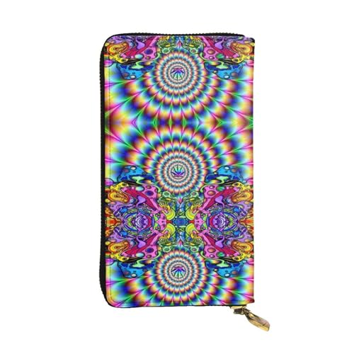 YzgWjBhd Bedruckte Geldbörse für Damen, abstraktes Pilz, buntes Mandala, großes Kreditkartenetui, niedlich, mehrere Taschen, lang, Schwarz, Einheitsgröße YzgWjBhd Bedruckte Geldbörse für Damen, abstraktes Pilz, buntes Mandala, großes Kreditkartenetui, niedlich, mehrere Taschen, lang, Schwarz, Einheitsgröße von YzgWjBhd