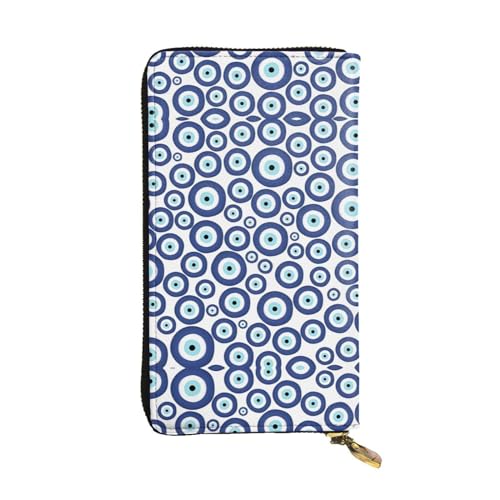 YzgWjBhd Bedruckte Geldbörse für Damen, böse Blicke, große Kreditkartenfächer, niedlich, mehrere Taschen, lange Geldbörse, Schwarz, Einheitsgröße YzgWjBhd Bedruckte Geldbörse für Damen, böse Blicke, große Kreditkartenfächer, niedlich, mehrere Taschen, lange Geldbörse, Schwarz, Einheitsgröße von YzgWjBhd