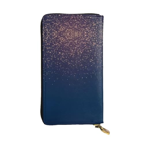 YzgWjBhd Bedruckte Geldbörse für Damen, marineblauer Himmel und Sterne, großes Kreditkartenetui, niedlich, mehrere Taschen, lange Geldbörse, schwarz, Einheitsgröße YzgWjBhd Bedruckte Geldbörse für Damen, marineblauer Himmel und Sterne, großes Kreditkartenetui, niedlich, mehrere Taschen, lange Geldbörse, schwarz, Einheitsgröße von YzgWjBhd