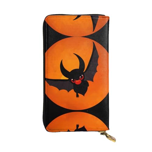 YzgWjBhd Bedruckte Geldbörse für Damen, roter Mond, Fledermaus, großes Kreditkartenetui, niedlich, mehrere Taschen, lange Geldbörse YzgWjBhd Bedruckte Geldbörse für Damen, roter Mond, Fledermaus, großes Kreditkartenetui, niedlich, mehrere Taschen, lange Geldbörse von YzgWjBhd