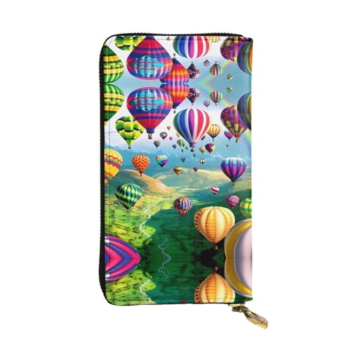 YzgWjBhd Bedruckte Geldbörse für Frauen, Heißluftballons, große Kreditkartenhalter, niedlich, mehrere Taschen, lange Geldbörse YzgWjBhd Bedruckte Geldbörse für Frauen, Heißluftballons, große Kreditkartenhalter, niedlich, mehrere Taschen, lange Geldbörse von YzgWjBhd