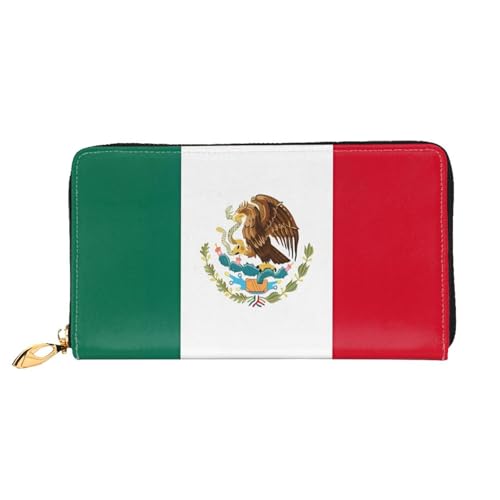 YzgWjBhd Flagge von Mexiko Druck Leder Geldbörse Stilvolle Damen Geldbörse mit Kreditkartenhaltern Geld Organizer YzgWjBhd Flagge von Mexiko Druck Leder Geldbörse Stilvolle Damen Geldbörse mit Kreditkartenhaltern Geld Organizer von YzgWjBhd