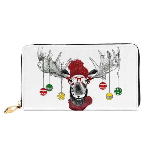 YzgWjBhd Funny Christmas Elch Print Leather Wallet, Stylish Women's Wallet with Credit Card Holders Money Organizer, Black, One Size YzgWjBhd Funny Christmas Elch Print Leather Wallet, Stylish Women's Wallet with Credit Card Holders Money Organizer, Black, One Size von YzgWjBhd