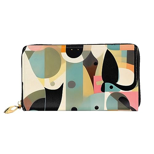 YzgWjBhd Mid-Century Modern Art Cat Print Leder Geldbörse Stilvolle Damen Geldbörse mit Kreditkartenhaltern Geld Organizer YzgWjBhd Mid-Century Modern Art Cat Print Leder Geldbörse Stilvolle Damen Geldbörse mit Kreditkartenhaltern Geld Organizer von YzgWjBhd