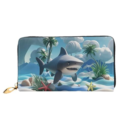 YzgWjBhd Shark Sea Print Leder Geldbörse Stilvolle Damen Geldbörse mit Kreditkartenhaltern Geld Organizer Schwarz One Size YzgWjBhd Shark Sea Print Leder Geldbörse Stilvolle Damen Geldbörse mit Kreditkartenhaltern Geld Organizer Schwarz One Size von YzgWjBhd