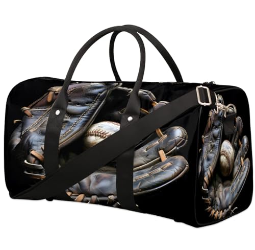 Yzrwebo Sport-Baseball-Reisetasche für Herren und Damen, Baseball-Handschuhe, Wochenendtasche, faltbar, große Sporttasche, wasserdicht, Gepäck-Tragetasche, reißfest, Mehrfarbig, 17.4 x 8.3 x 9.5 Yzrwebo Sport-Baseball-Reisetasche für Herren und Damen, Baseball-Handschuhe, Wochenendtasche, faltbar, große Sporttasche, wasserdicht, Gepäck-Tragetasche, reißfest, Mehrfarbig, 17.4 x 8.3 x 9.5 von Yzrwebo