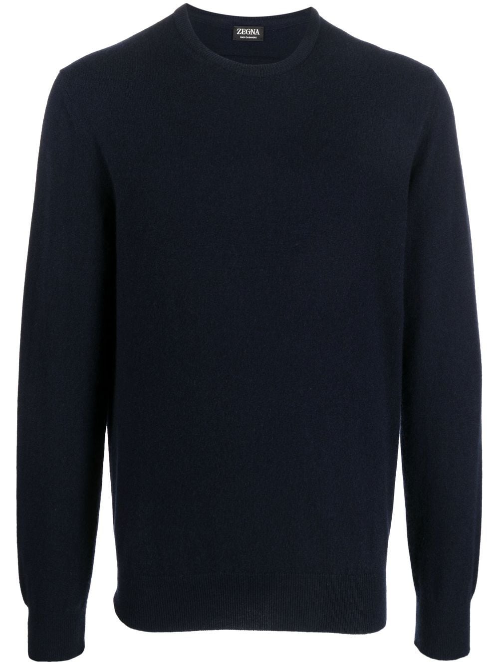 Zegna Kaschmirpullover mit Rundhalsausschnitt - Blau von Zegna