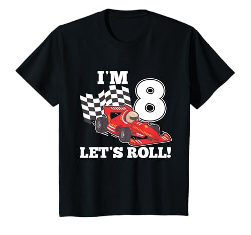 Rennauto zum 8. Geburtstag für Jungen, 8 Jahre T-Shirt Rennauto zum 8. Geburtstag für Jungen, 8 Jahre T-Shirt von Z&Z Clothing