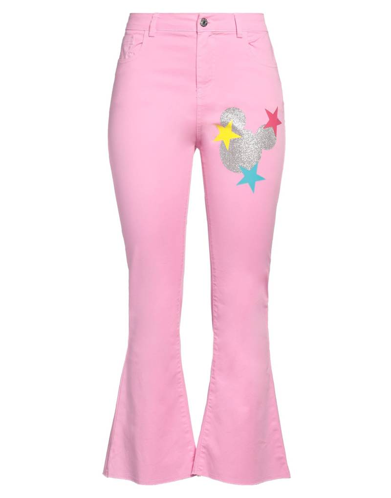 Z.O.E. ZONE OF EMBROIDERED Hose Damen Rosa von Z.O.E. ZONE OF EMBROIDERED