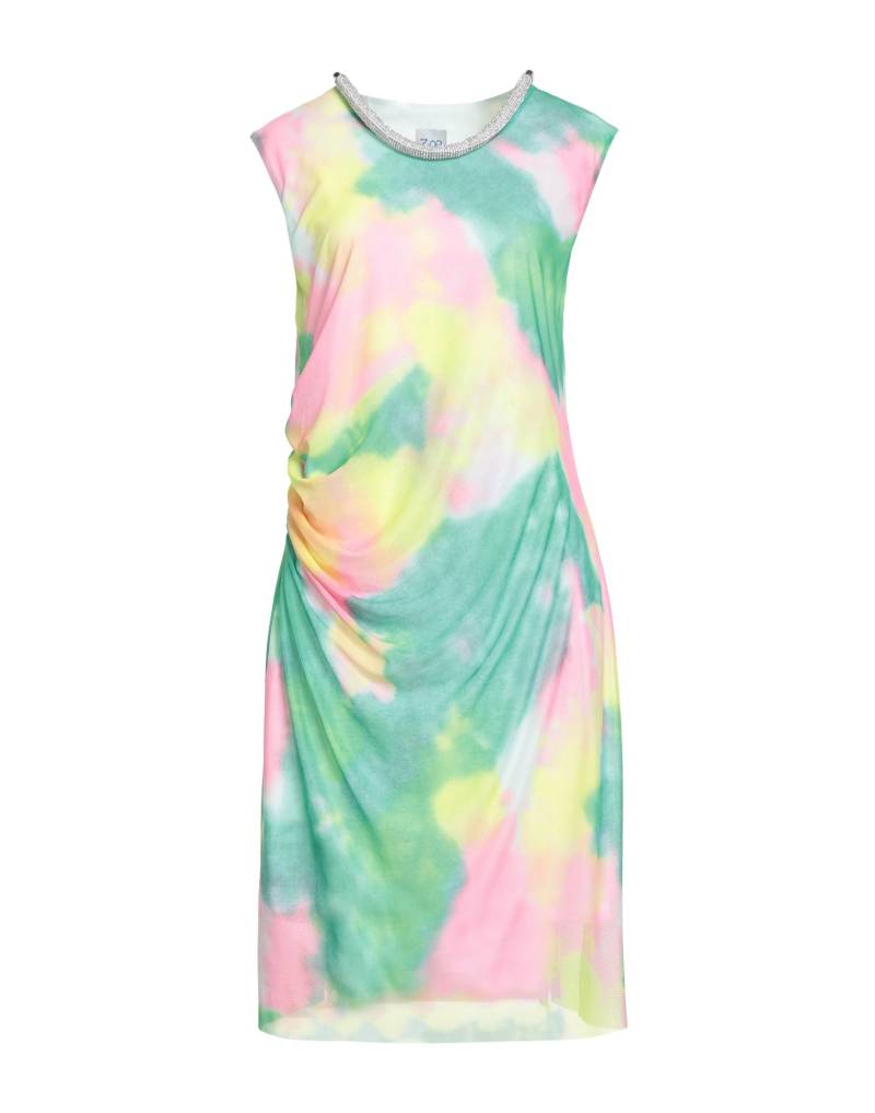 Z.O.E. ZONE OF EMBROIDERED Midi-kleid Damen Grün von Z.O.E. ZONE OF EMBROIDERED