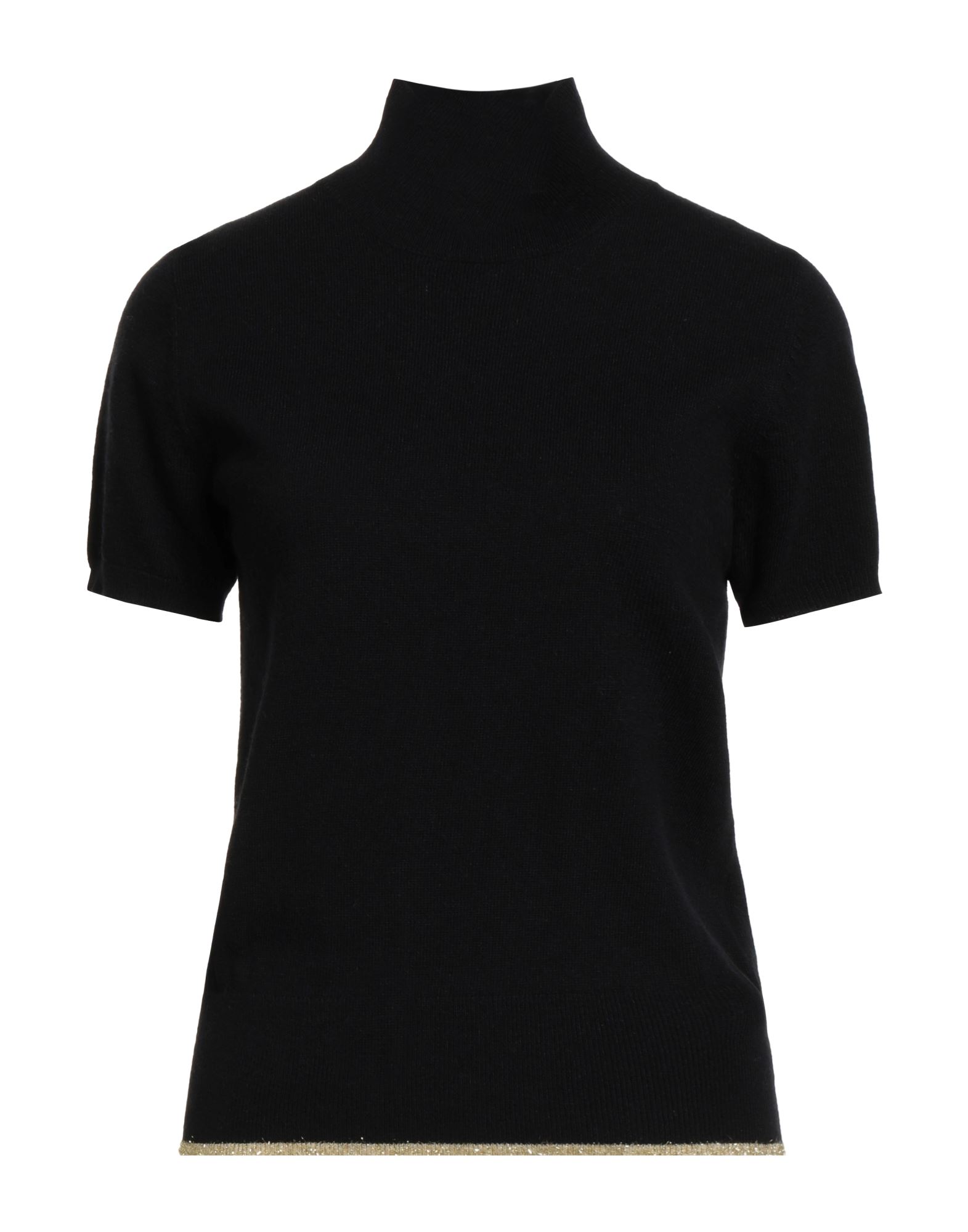 Z.O.E. ZONE OF EMBROIDERED Rollkragenpullover Damen Schwarz von Z.O.E. ZONE OF EMBROIDERED