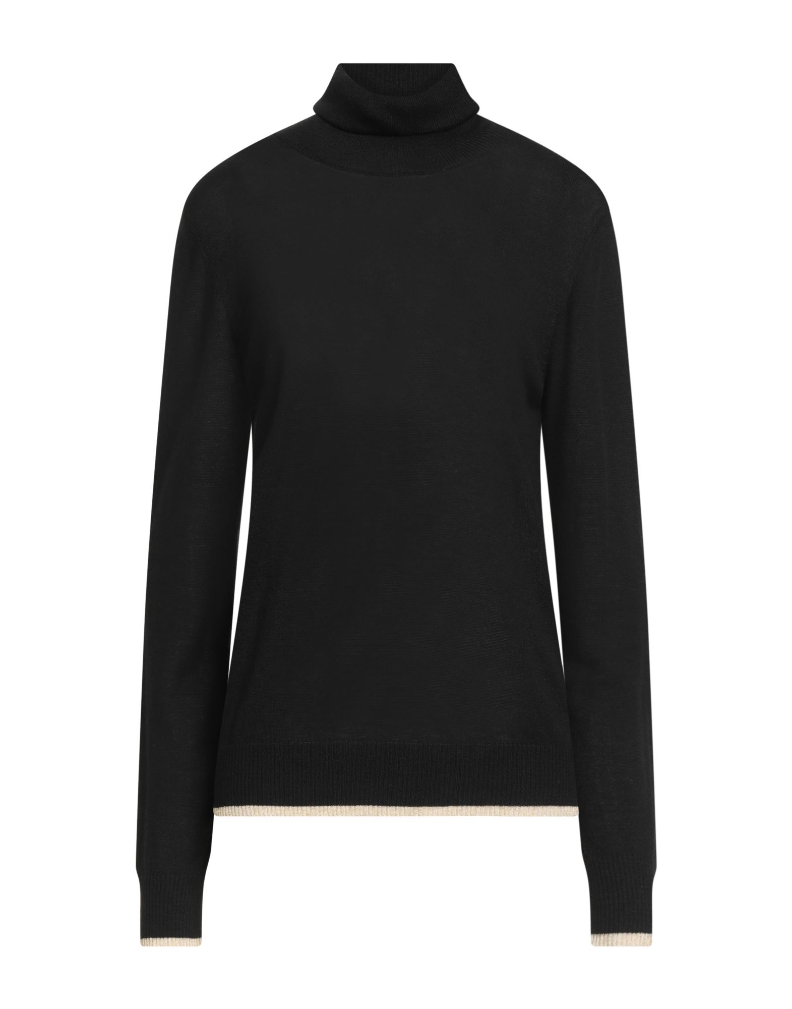 Z.O.E. ZONE OF EMBROIDERED Rollkragenpullover Damen Schwarz Z.O.E. ZONE OF EMBROIDERED Rollkragenpullover Damen Schwarz von Z.O.E. ZONE OF EMBROIDERED