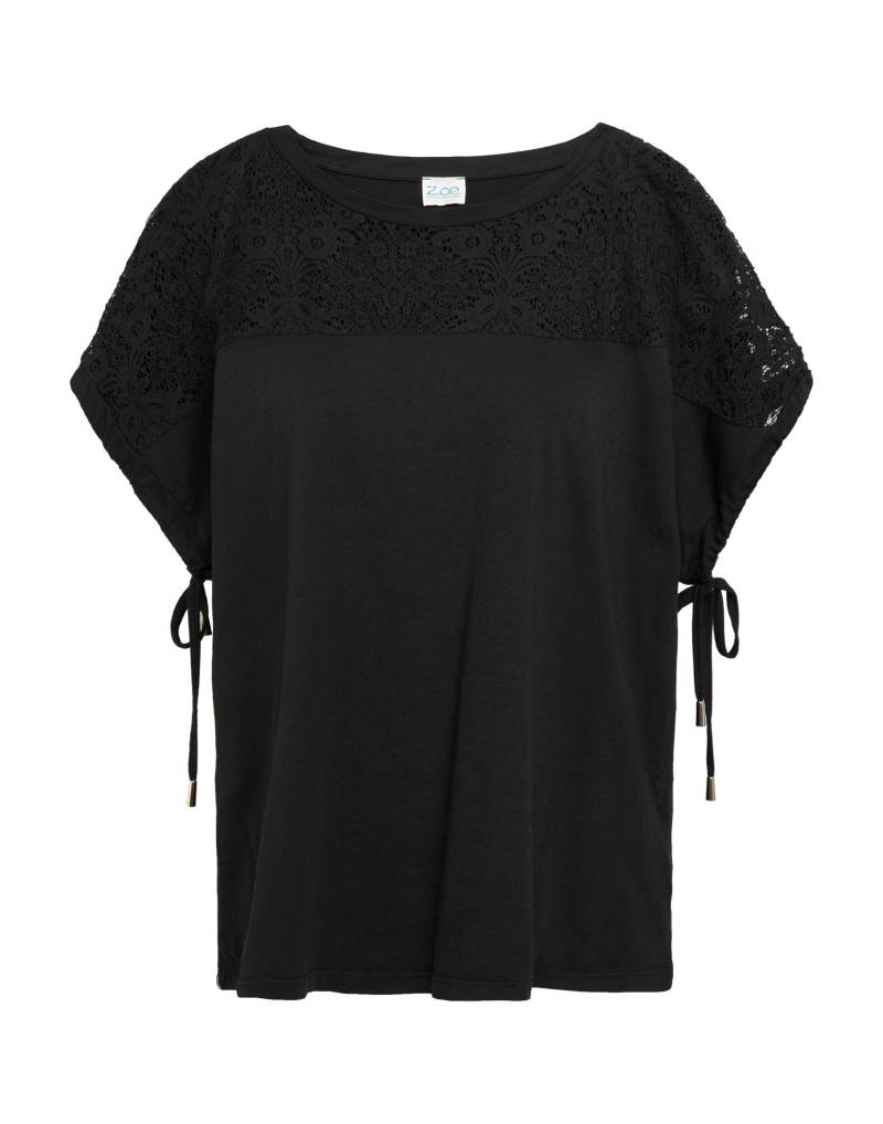 Z.O.E. ZONE OF EMBROIDERED T-shirts Damen Schwarz von Z.O.E. ZONE OF EMBROIDERED