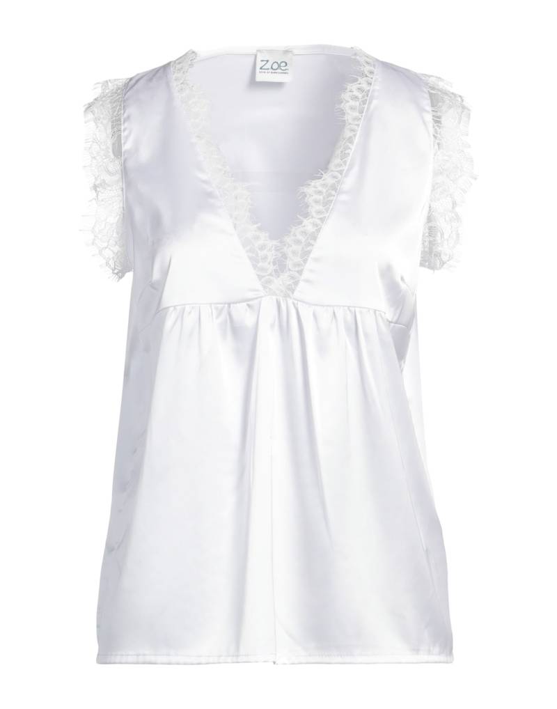 Z.O.E. ZONE OF EMBROIDERED Top Damen Weiß von Z.O.E. ZONE OF EMBROIDERED