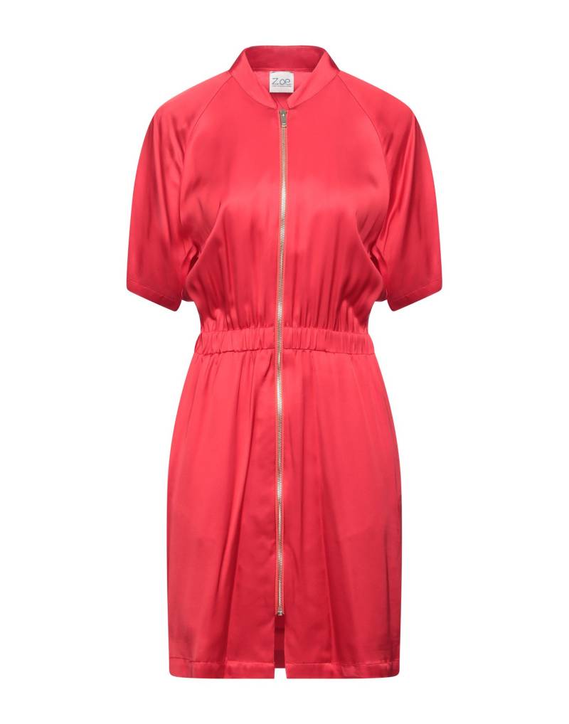 Z.O.E. ZONE OF EMBROIDERED Mini-kleid Damen Rot von Z.O.E. ZONE OF EMBROIDERED
