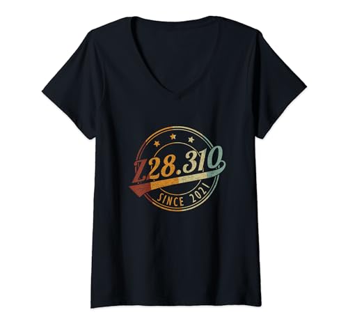 Damen Z28.310 Seit 2021 Das Code Freedom Codewort Funny Codex T-Shirt mit V-Ausschnitt Damen Z28.310 Seit 2021 Das Code Freedom Codewort Funny Codex T-Shirt mit V-Ausschnitt von Z28.310 Codex Sprüche Designs