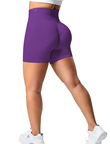 ZAAYO Scrunch Butt Sporthose Shorts für Damen Fitness Gym Kurze Blau X-Small von ZAAYO