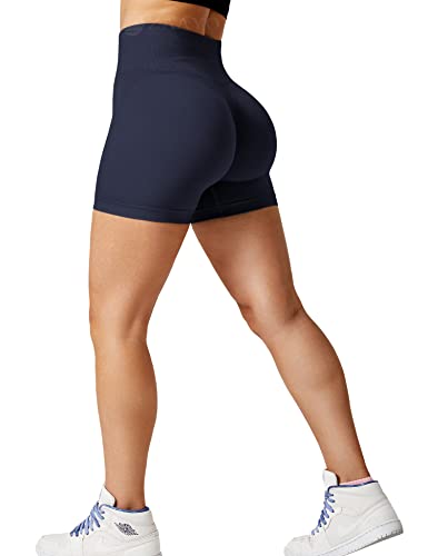 ZAAYO Sports Shorts F¨¹r Damen Scrunch Butt Push Up Booty Nahtlos Yoga Fitness Gym Shorts von ZAAYO