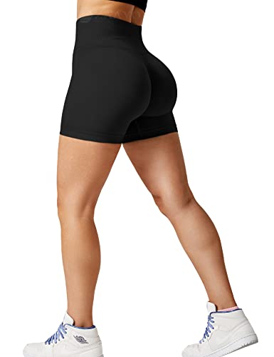 ZAAYO Sports Shorts F¨¹r Damen Scrunch Butt Push Up Booty Nahtlos Yoga Fitness Gym Shorts von ZAAYO