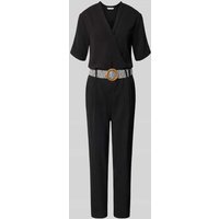 ZABAIONE Jumpsuit mit V-Ausschnitt in Black, Größe XXL von ZABAIONE