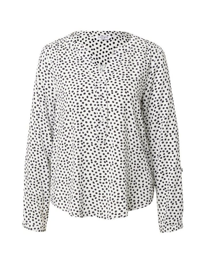 ZABAIONE Langarmbluse Annabelle (1-tlg) Drapiert/gerafft von ZABAIONE