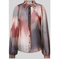 ZABAIONE Regular Fit Bluse mit Ballonärmeln Modell 'He44ddaa' in Rot, Größe S von ZABAIONE