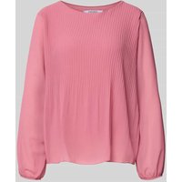 ZABAIONE Regular Fit Bluse mit Plisseefalten Modell 'Ev44a' in Altrosa, Größe XXL von ZABAIONE
