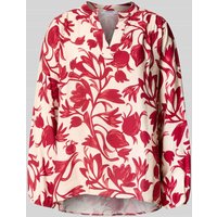 ZABAIONE Relaxed Fit Bluse aus Viskose-Mix Modell 'Lu44z' in Hellrot, Größe L von ZABAIONE