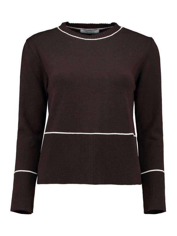 ZABAIONE Rundhalspullover BK-148-185 Enna von ZABAIONE