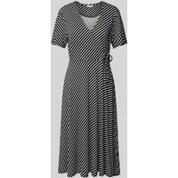 ZABAIONE Wickelkleid mit V-Ausschnitt Modell 'Ce44ce' in Weiss, Größe XXL von ZABAIONE